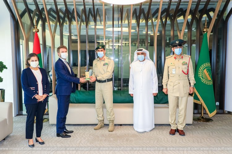 Dubai Police receives Delegation from France Embassy